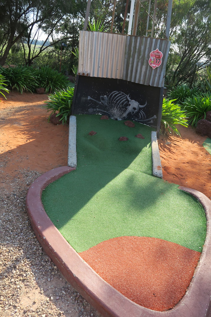 Pirate Pete's Mini Golf hole 17, Grantville, Victoria