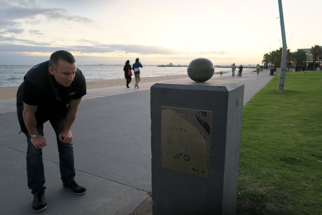 St Kilda-Port Melbourne Solar System Walk - Jupiter