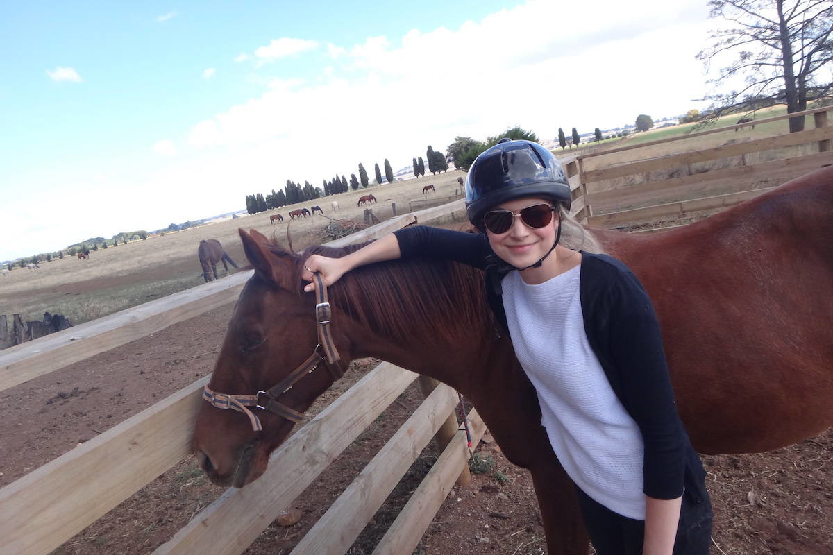 Daylesford, horse riding and one Wilful F*$!ker