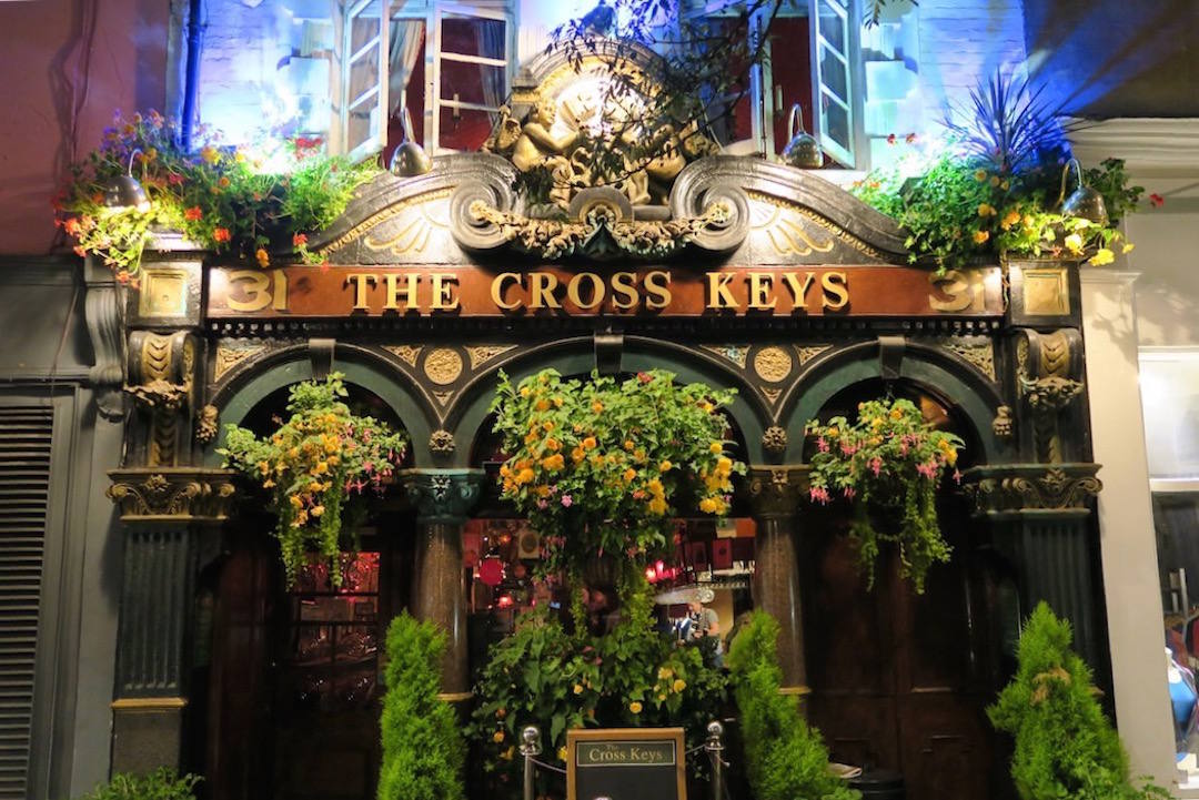 London itinerary 8 days, The Cross Keys, Soho, London