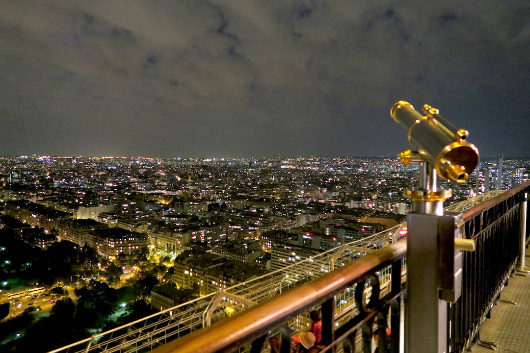 Paris travel ideas, view from the Eiffel Tower, Paris