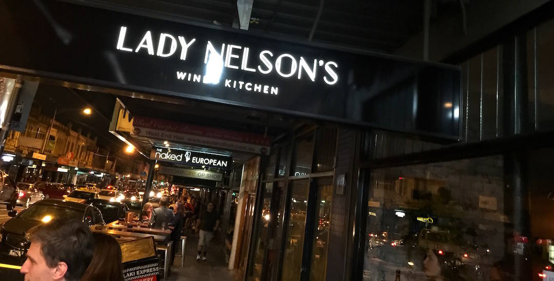 Chapel Street bars, Lady Nelson's Kitchen + Bar, Chapel Street, Windsor