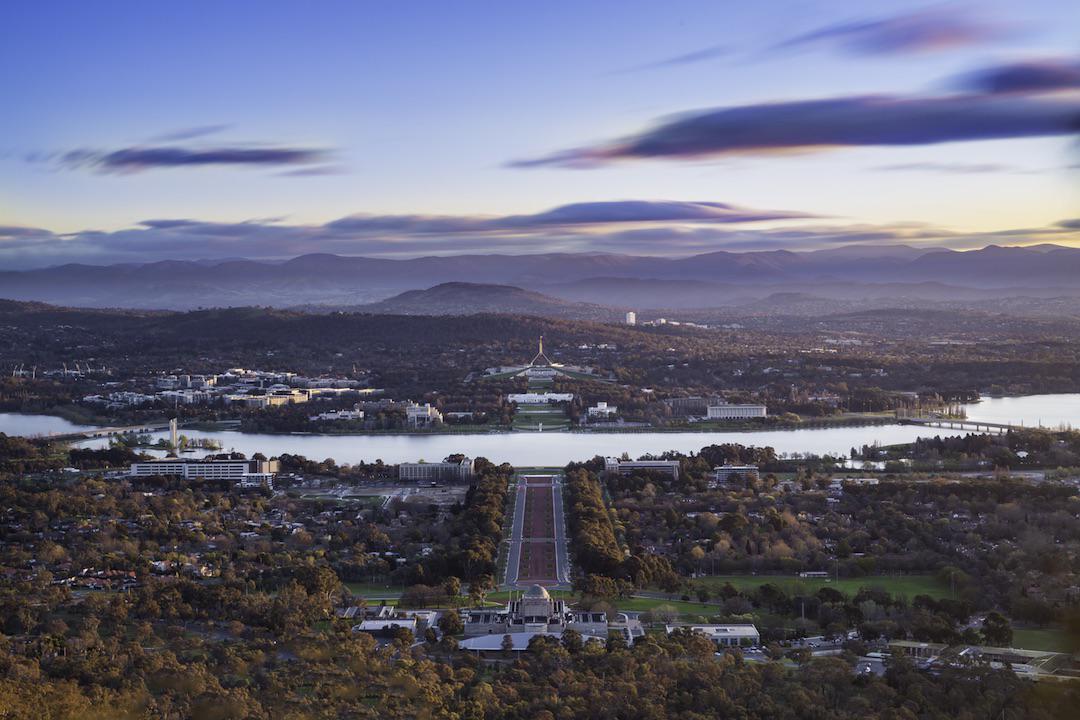 View from Mount Ainslie, Canberra, Australian Capital Territory