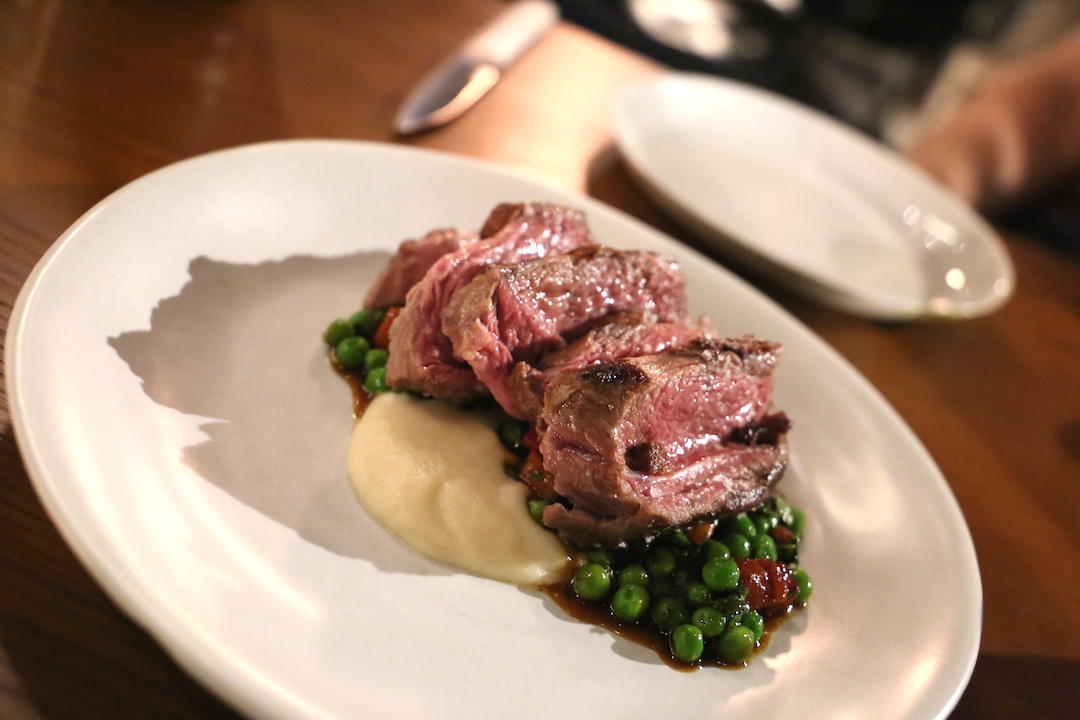 Lamb rump, Kensington Street Social, Chippendale, Sydney