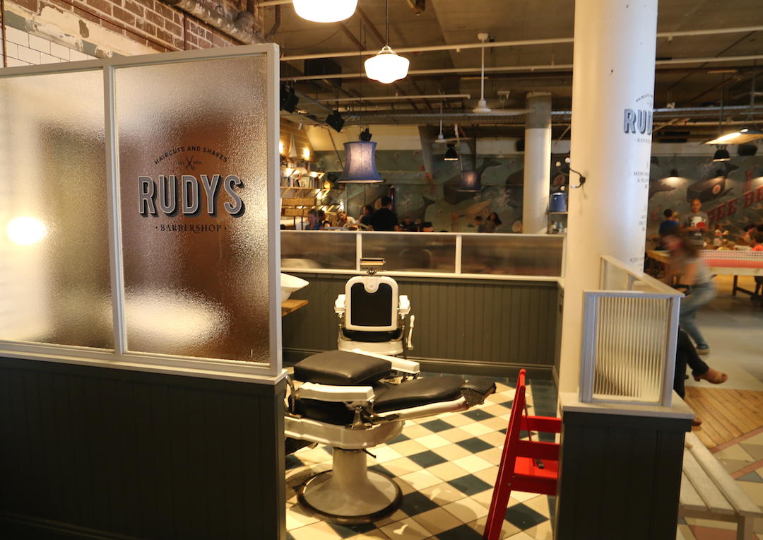 Rudy's Barber Shop, Coogee Pavilion, Sydney