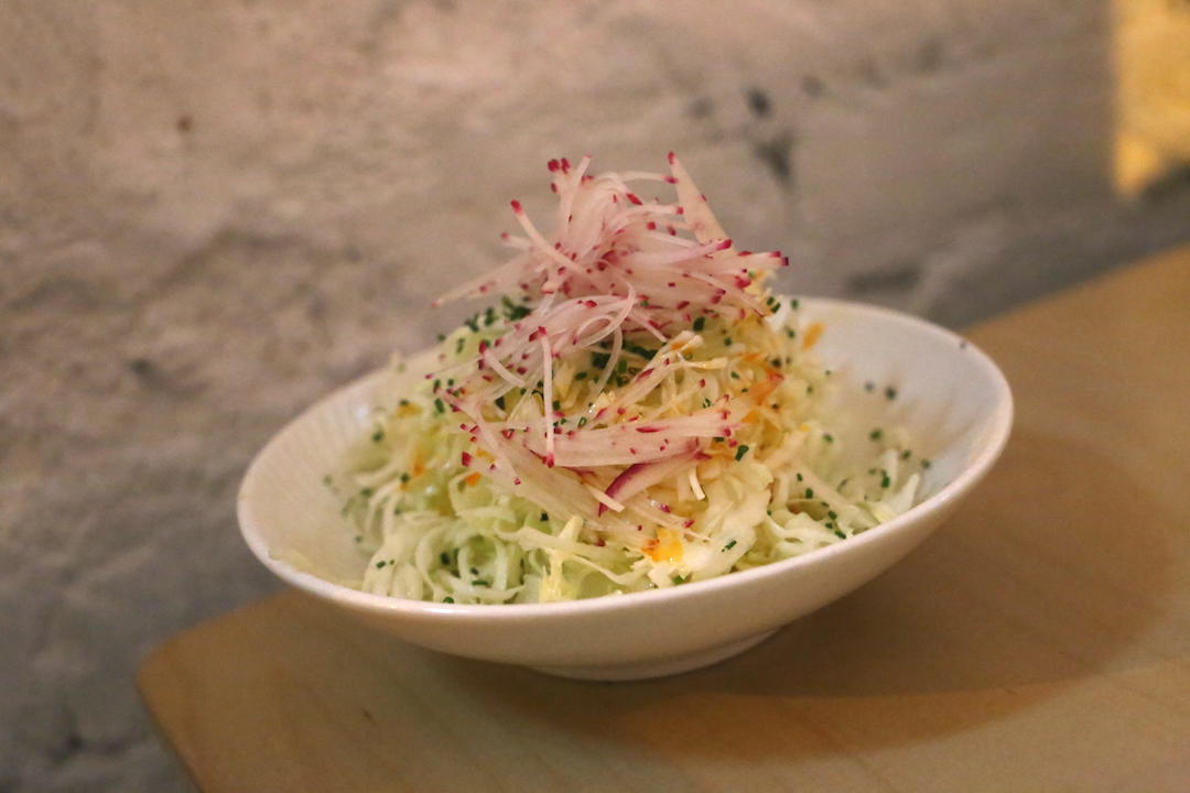 Cabbage and ginger salad, Cho Cho San, Potts Point, Sydney