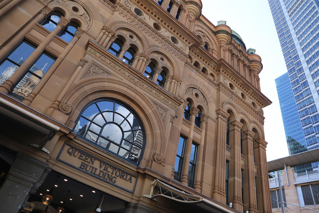 A free walking tour of Sydney, Queen Victoria Building, QVB, Sydney