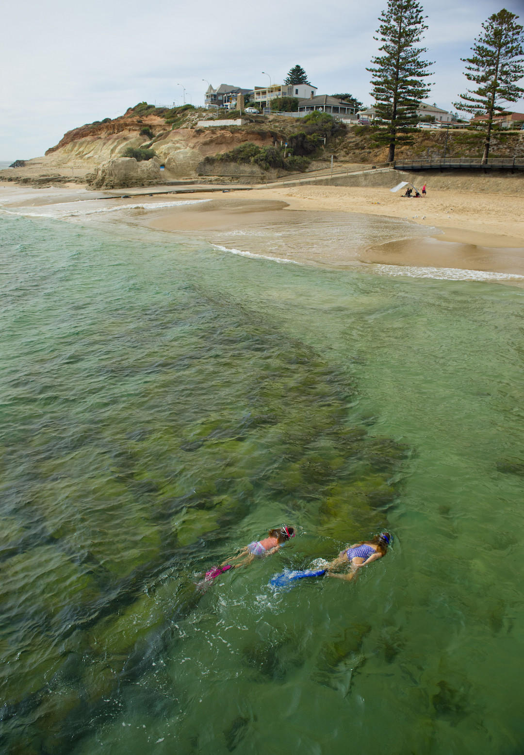 Snorkelling, Port Noarlunga Beach, South Australia