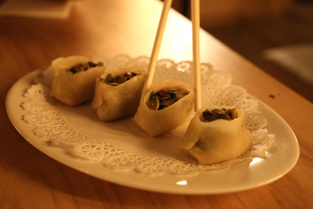 Chicken and Chive Dumplings, Cha Li Boi, Yum Cha and Bar, Bondi Junction, Sydney