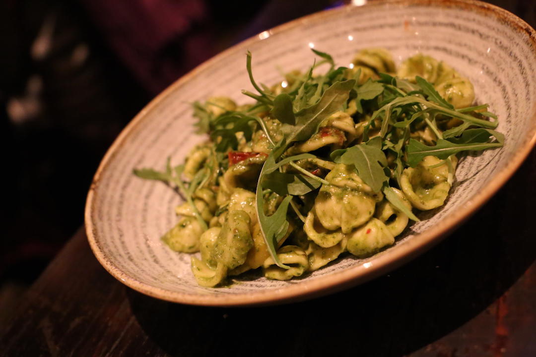 Orecchiette pasta, The Winery, Crown Street, Surry Hills, Sydney