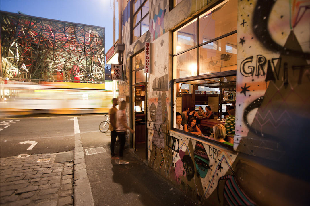 Street art, Movida Next Door, Hosier Lane, Melbourne