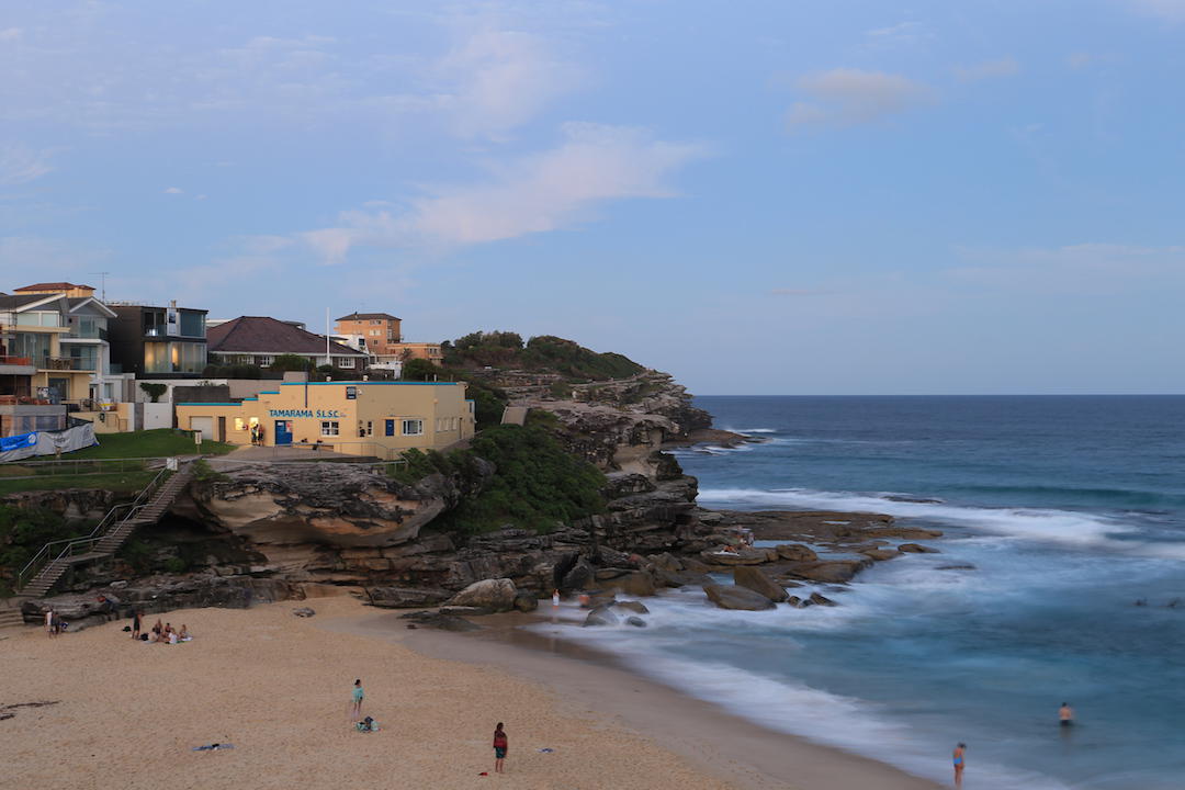 Tamarama Beach, Bondi to Coogee coastal walk, Sydney
