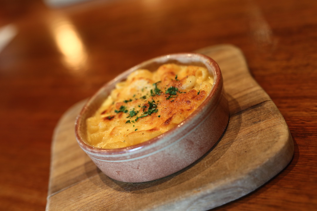 Mac and cheese, Press Food and Wine, Waymouth Street, Adelaide