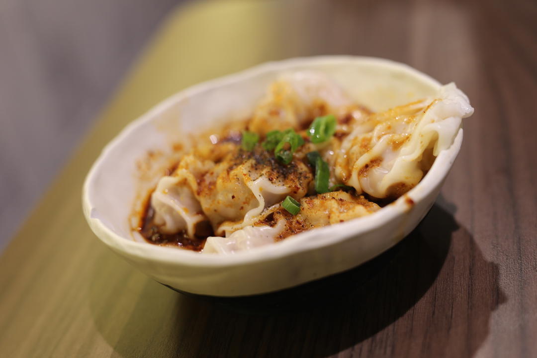 Pork wontons, Chefs Gallery Classic, Westfield Hurstville, Sydney