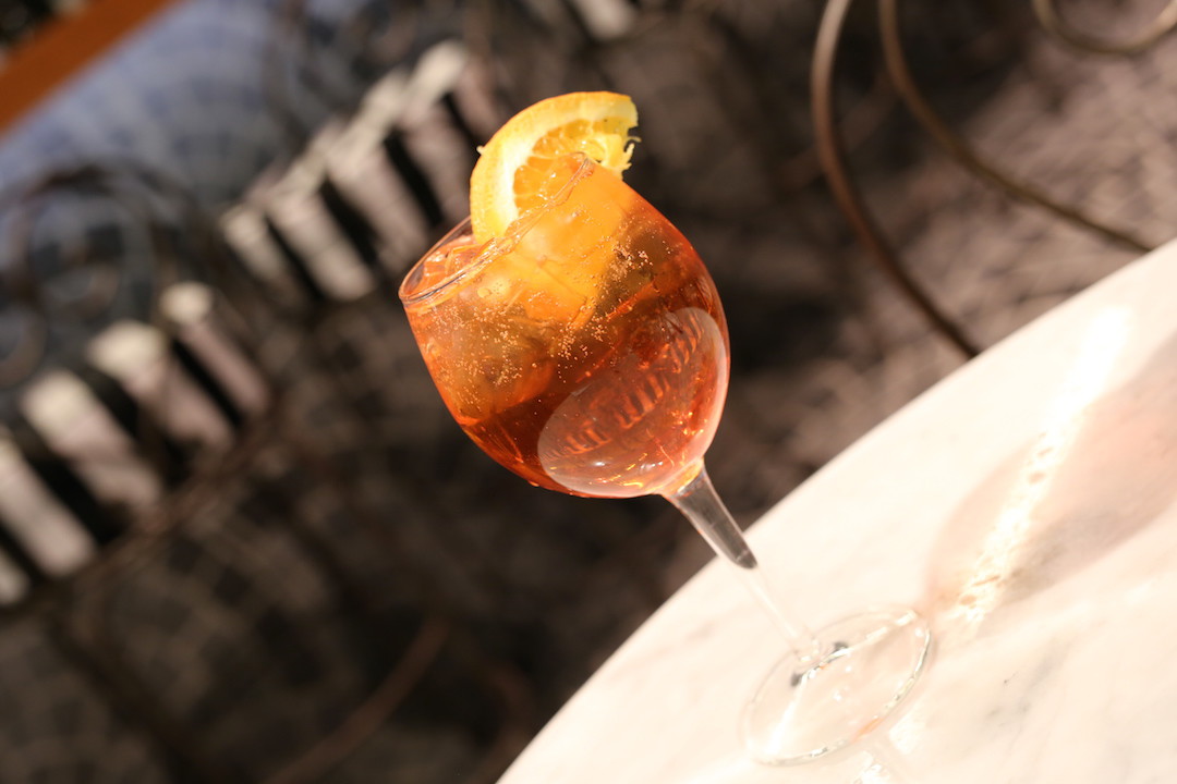 Aperol Spritz, Ragu Pasta and Wine Bar restaurant, Westfield Sydney, Sydney