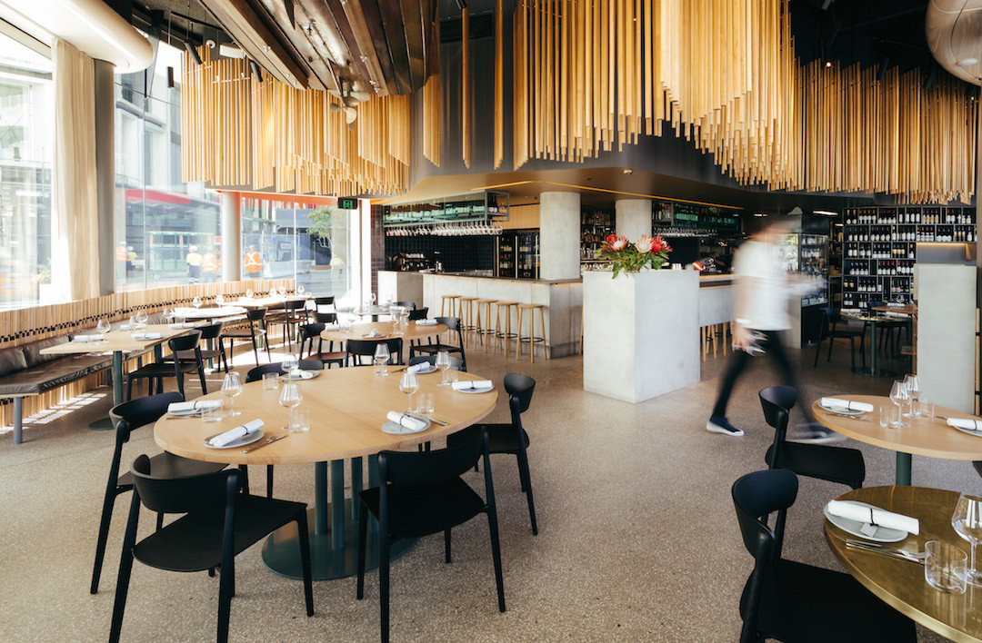 Interior, Cirrus restaurant, Barangaroo, Sydney
