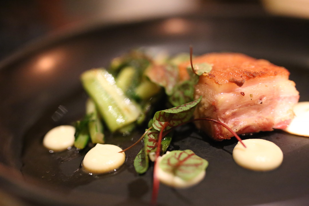 Pork belly, Goldfish Bar and Restaurant, Pokolbin, Hunter Valley