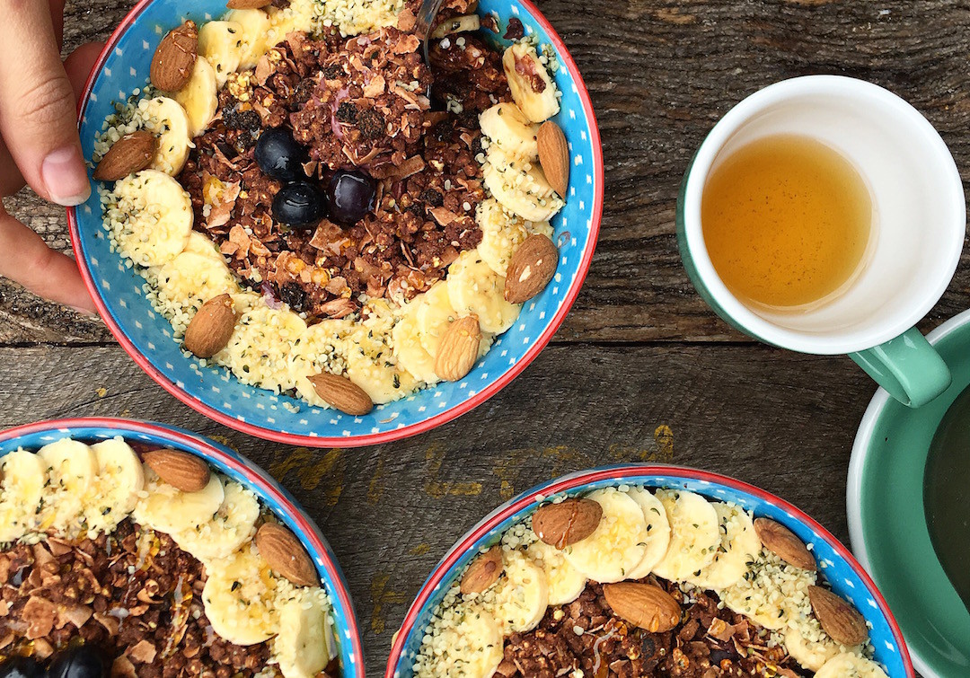 Acai breakfast bowl, Bare Naked Bowls, Bronte, Sydney