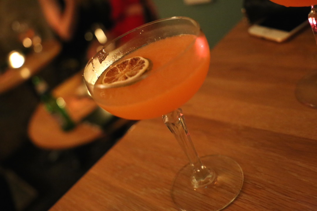 Mandarin cocktail, The Butler, Potts Point Sydney