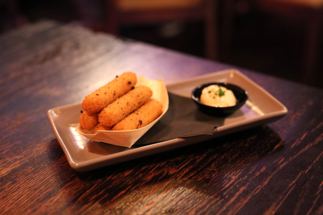 Mozzarella sticks, The Smoking Panda, Park Street, Sydney