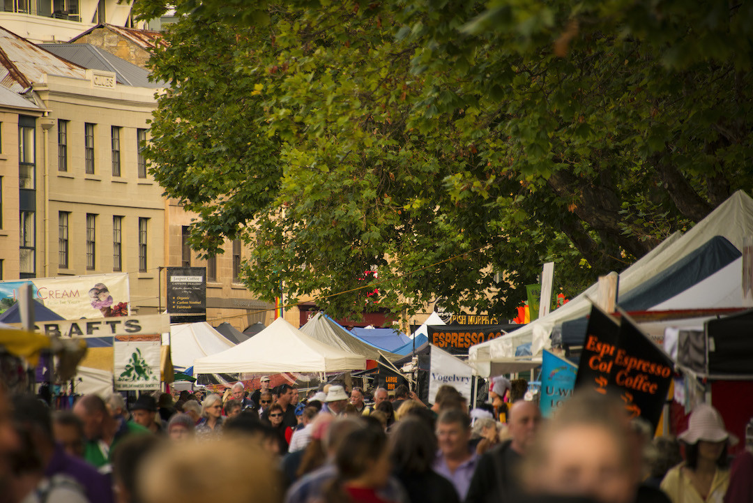 Salamanca Markets, Hobart, Tasmania