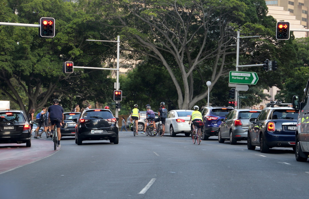 City traffic, Driving in Sydney