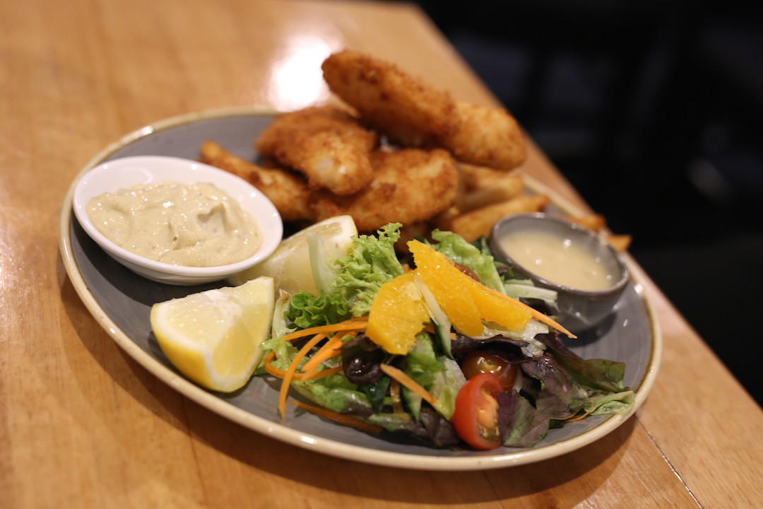 Fish and chips, Mures Upper Deck, Hobart