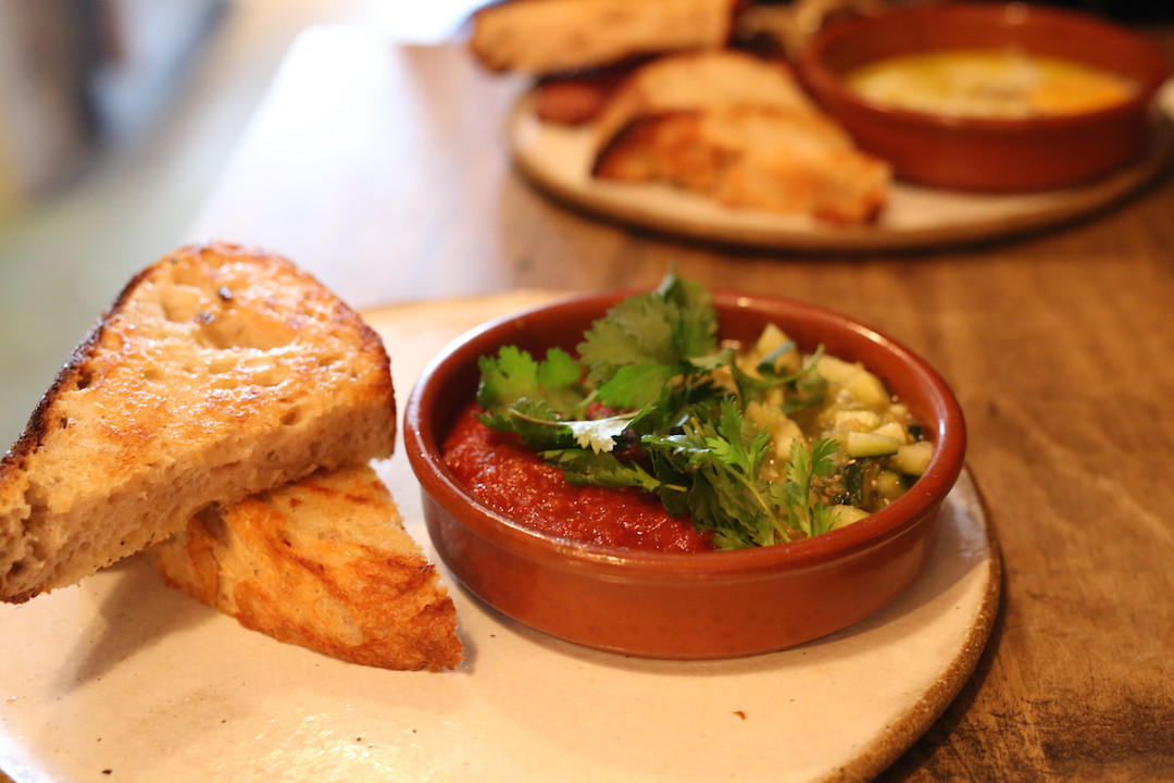 Soft baked eggs brunch, Pigeon Hole Cafe, West Hobart