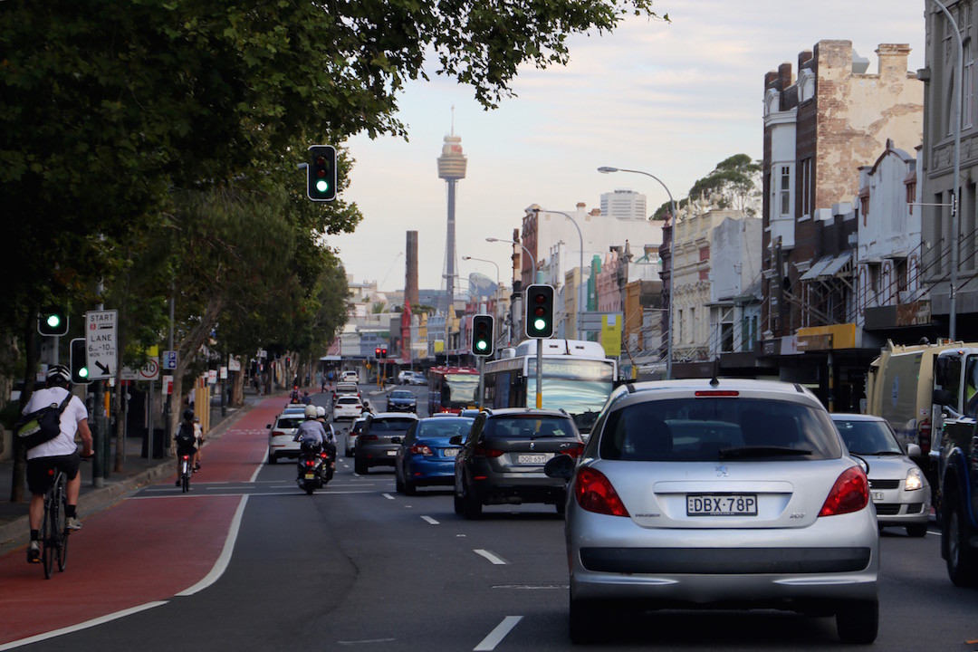 Sydney Tower, Oxford Street, Driving in Sydney