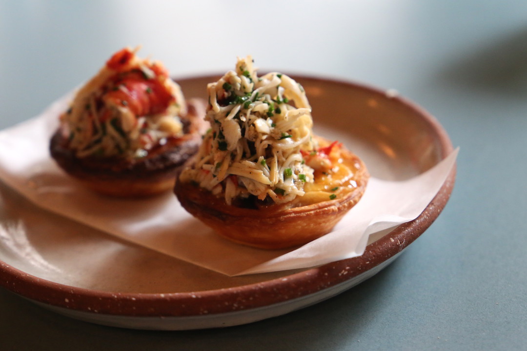 Crab pie, Bodega Tapas Bar, Surry Hills, Sydney