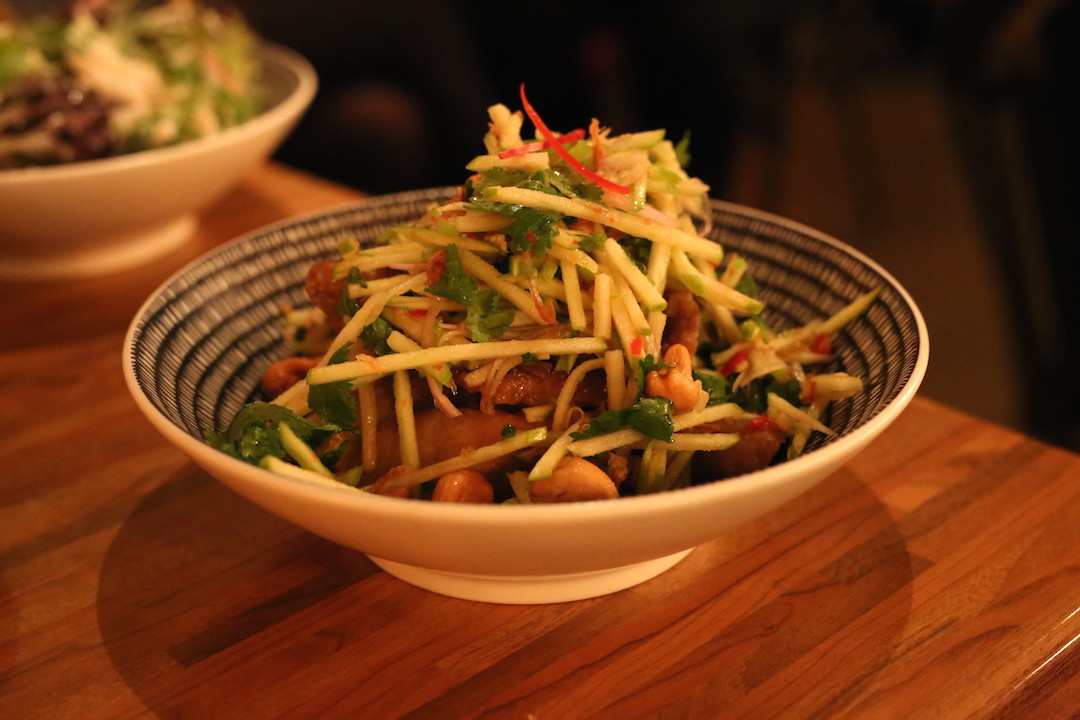 Barramundi salad, Muum Maam, Surry Hills