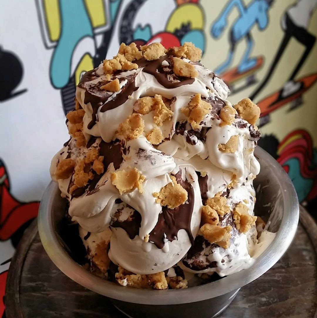 Cookie Monster Crack, Messina special gelato, Sydney