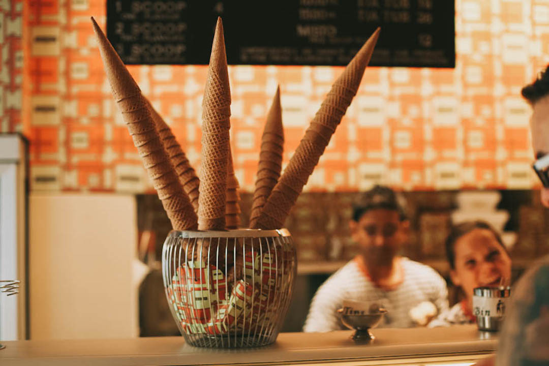 Gelato Messina ice cream cones, Sydney