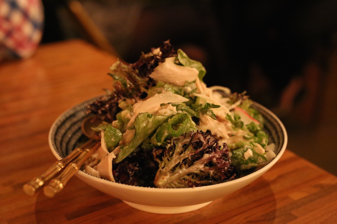 Poached chicken salad, Muum Maam, Surry Hills