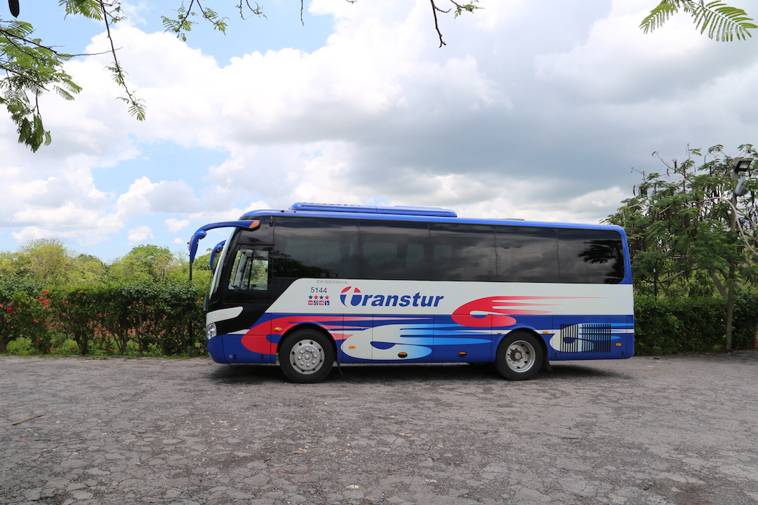 2. Intrepid Travel Beautiful Cuba tour bus