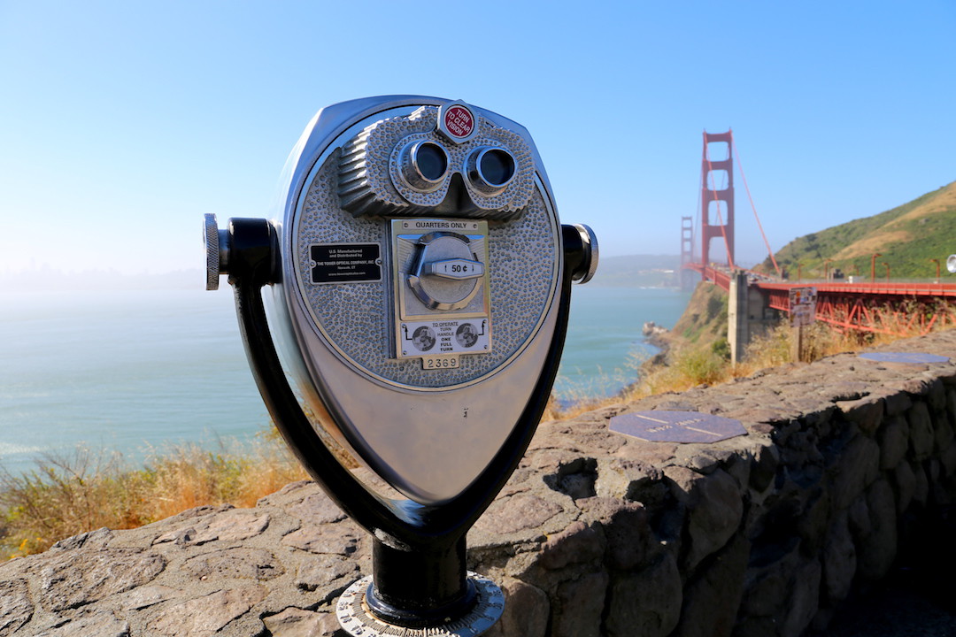 Golden Gate Bridge lookout, Napa Valley Wine Tour, San Francisco, United States of America