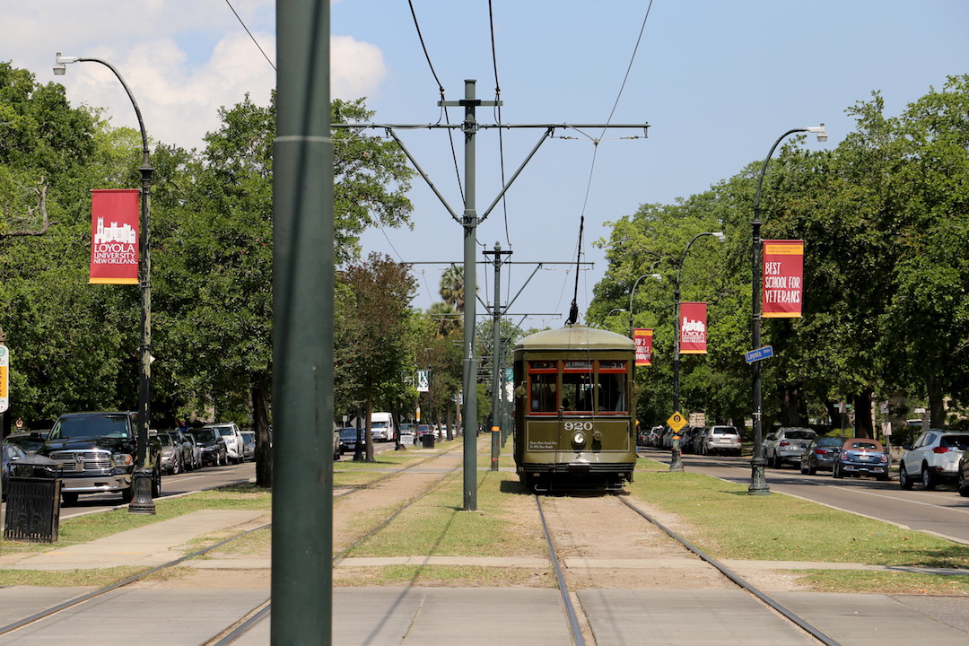 St Charles Avenue Streetcar, New Orelans