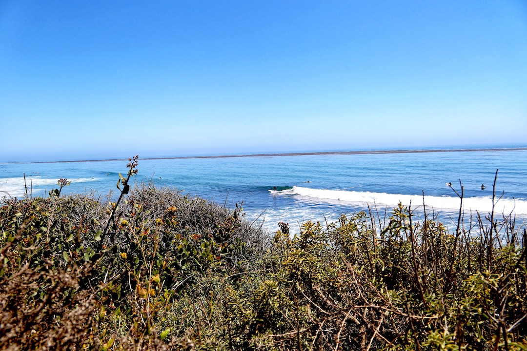 Surfing in Malibu, Los Angeles, California, USA