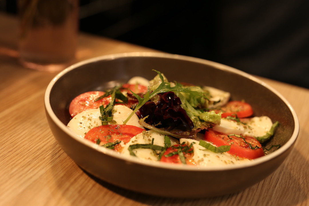 Caprese salad, La Favola, King Steet, Newtown, Sydney