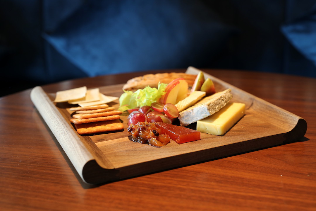 West Hotel Sydney Solander Dining and Bar cheese plate