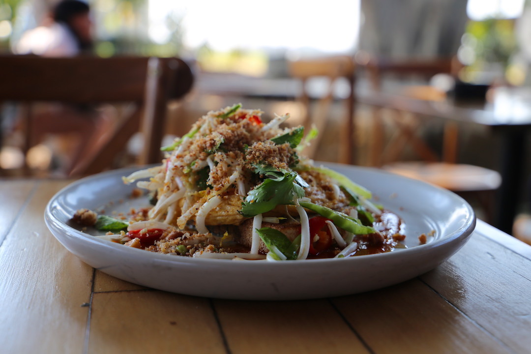 Scrambled eggs, brunch, The Farm, Byron Bay, Australia