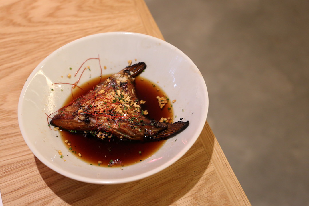 Kingfish cheek, Tokki, Japanese Korean restaurant, Surry Hills, Sydney