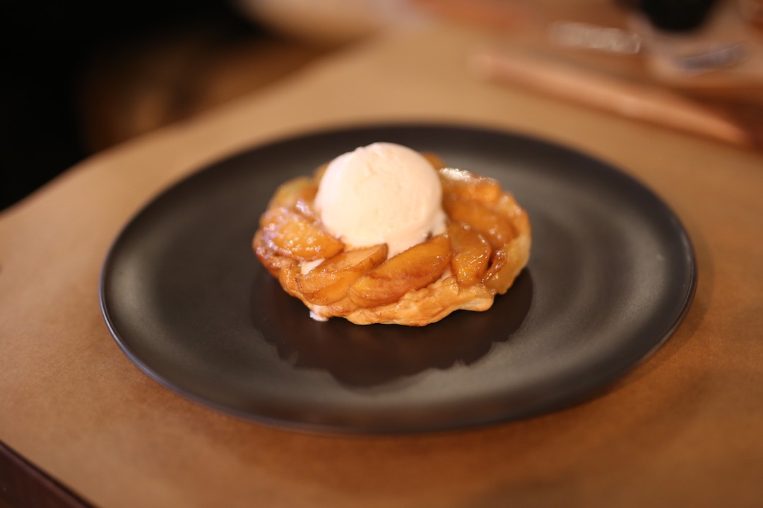 Apple tatin, Frenchies Brasserie, Northern Beaches, Sydney