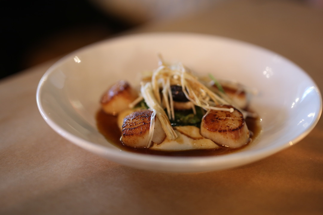 Scallops, Frenchies Brasserie, Northern Beaches, Sydney